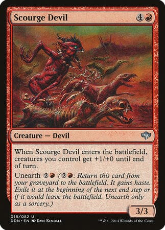 Scourge Devil [Duel Decks: Speed vs. Cunning] MTG Single Magic: The Gathering  | Multizone: Comics And Games