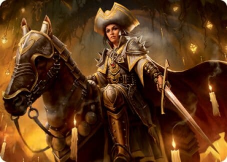 Seasoned Cathar Art Card [Innistrad: Midnight Hunt Art Series] MTG Single Magic: The Gathering  | Multizone: Comics And Games