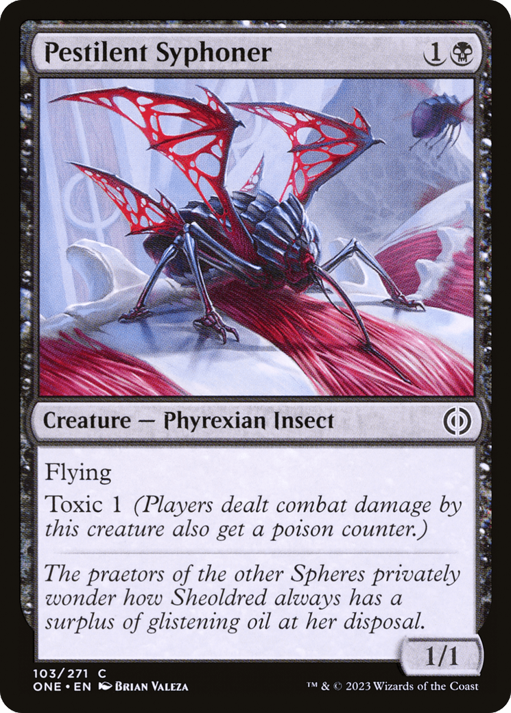 Pestilent Syphoner [Phyrexia: All Will Be One] MTG Single Magic: The Gathering  | Multizone: Comics And Games