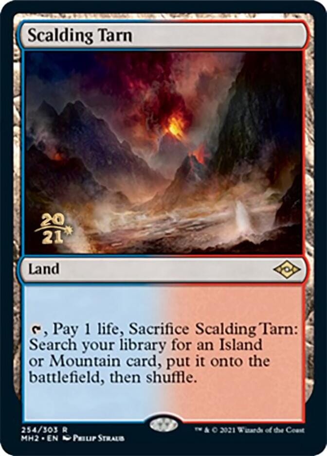 Scalding Tarn [Modern Horizons 2 Prerelease Promos] MTG Single Magic: The Gathering  | Multizone: Comics And Games