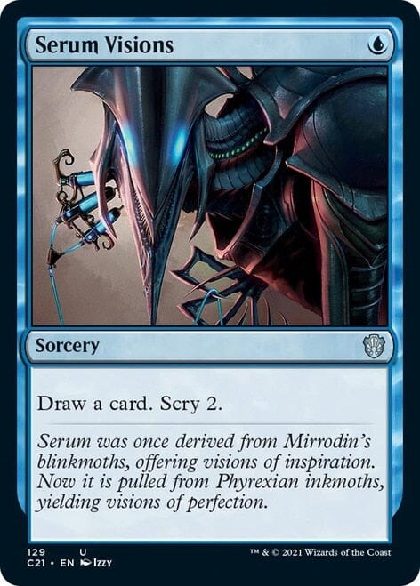 Serum Visions [Commander 2021] MTG Single Magic: The Gathering  | Multizone: Comics And Games