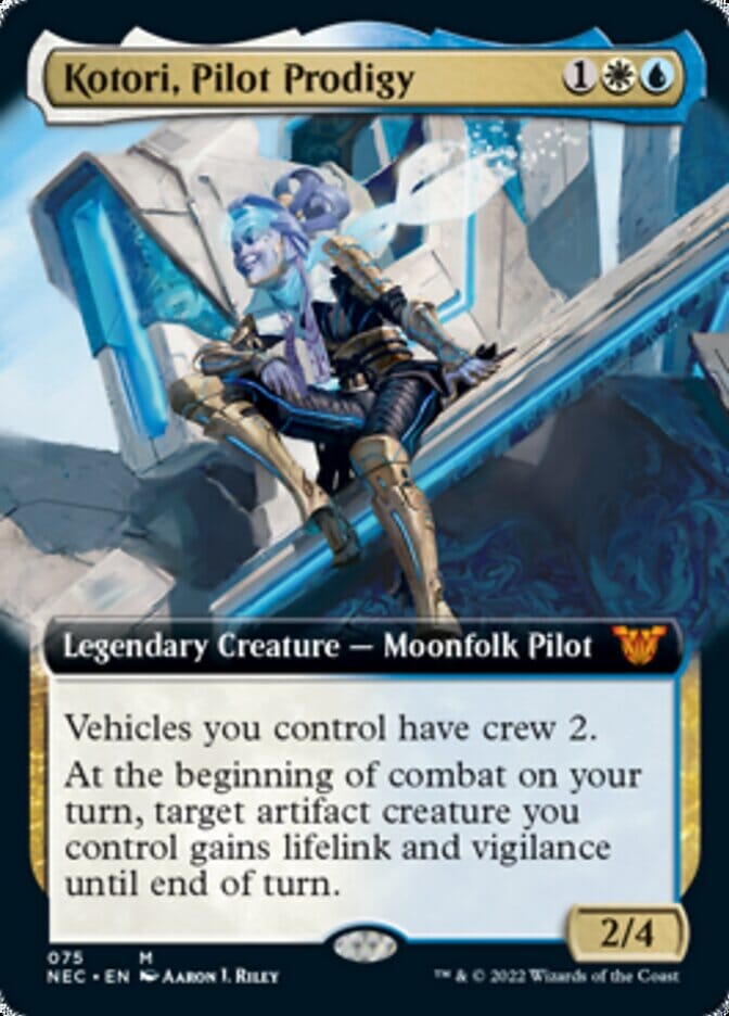 Kotori, Pilot Prodigy (Extended) [Kamigawa: Neon Dynasty Commander] MTG Single Magic: The Gathering  | Multizone: Comics And Games