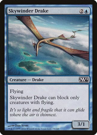 Skywinder Drake [Magic 2012] MTG Single Magic: The Gathering  | Multizone: Comics And Games