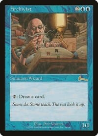 Archivist [Urza's Legacy] MTG Single Magic: The Gathering  | Multizone: Comics And Games