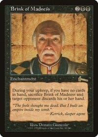 Brink of Madness [Urza's Legacy] MTG Single Magic: The Gathering  | Multizone: Comics And Games