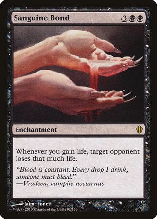 Sanguine Bond [Commander 2013] MTG Single Magic: The Gathering  | Multizone: Comics And Games