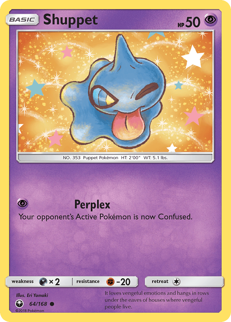 Shuppet (64/168) [Sun & Moon: Celestial Storm] Pokemon Single Pokémon  | Multizone: Comics And Games