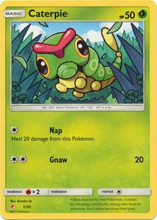 Caterpie (1/30) [Sun & Moon: Trainer Kit - Lycanroc] Pokemon Single Pokémon  | Multizone: Comics And Games