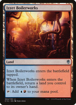Izzet Boilerworks [Commander 2016] MTG Single Magic: The Gathering  | Multizone: Comics And Games