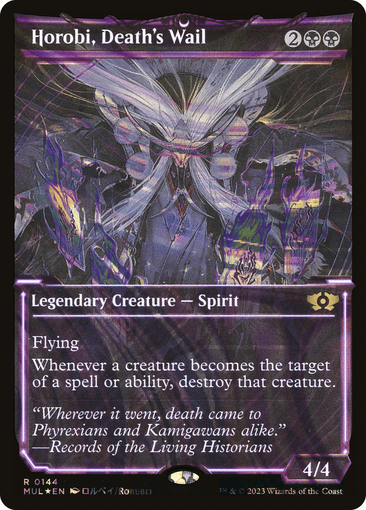 Horobi, Death's Wail (Halo Foil) [Multiverse Legends] MTG Single Magic: The Gathering  | Multizone: Comics And Games
