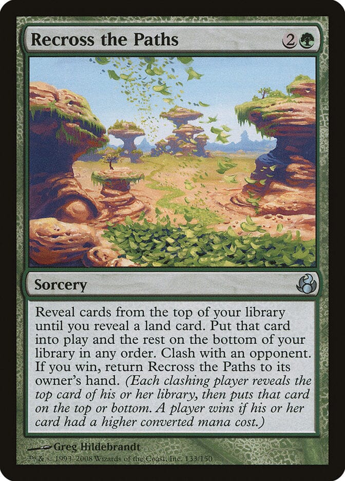 Recross the Paths [Morningtide] MTG Single Magic: The Gathering  | Multizone: Comics And Games