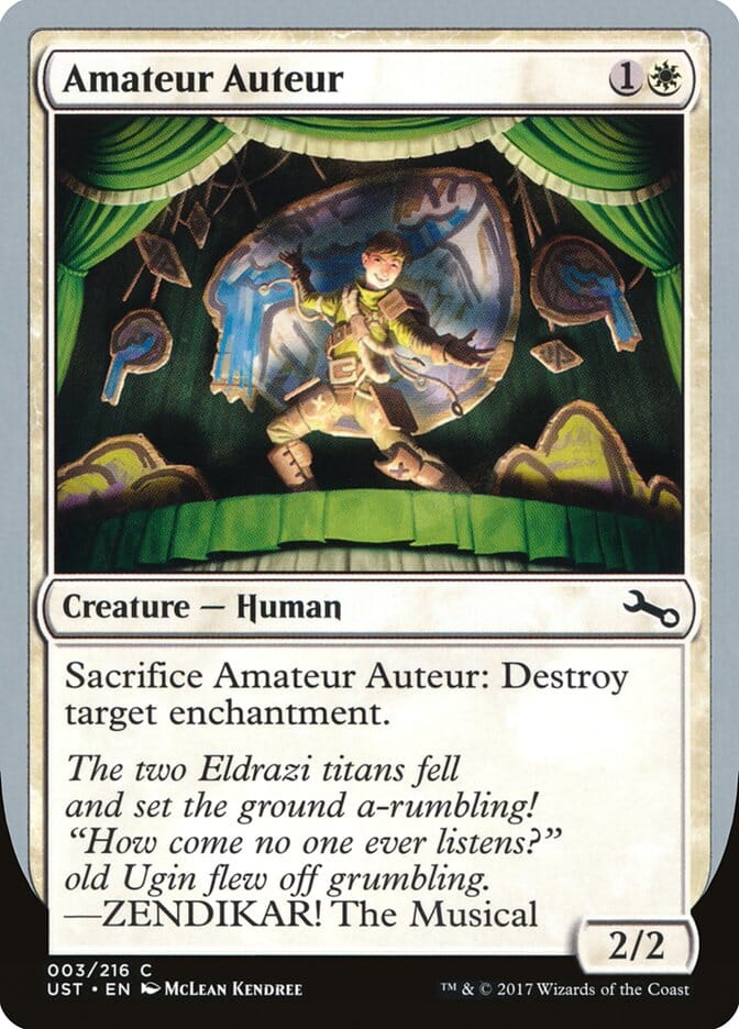 Amateur Auteur (ZENDIKAR! The Musical) [Unstable] MTG Single Magic: The Gathering  | Multizone: Comics And Games
