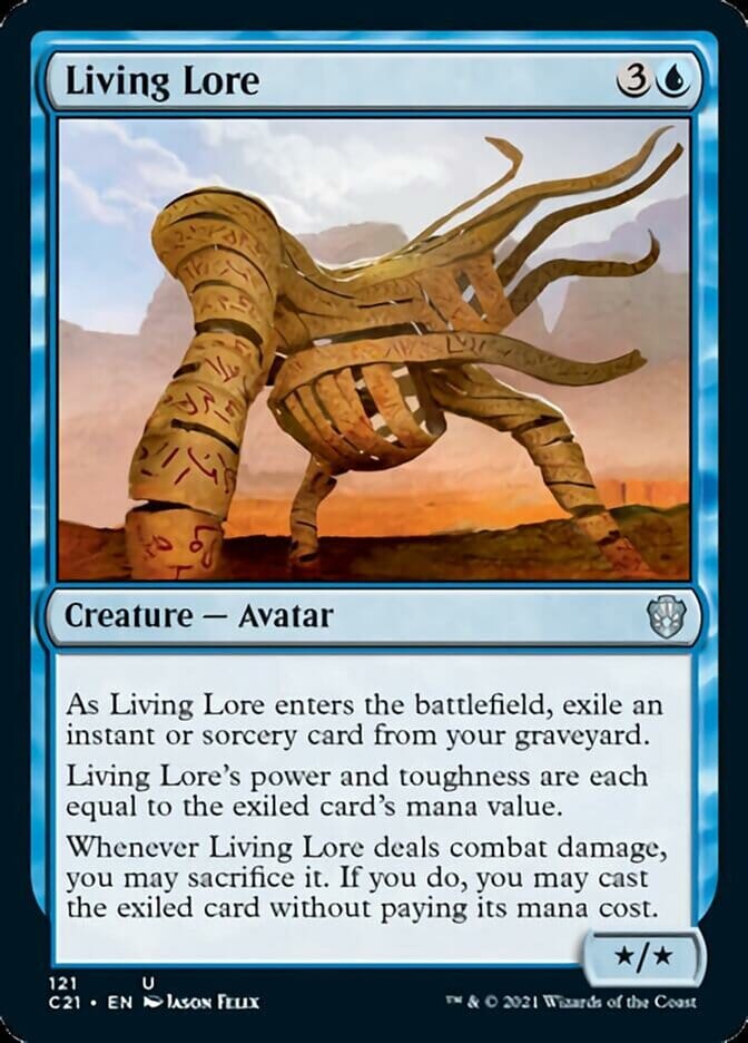 Living Lore [Commander 2021] MTG Single Magic: The Gathering  | Multizone: Comics And Games