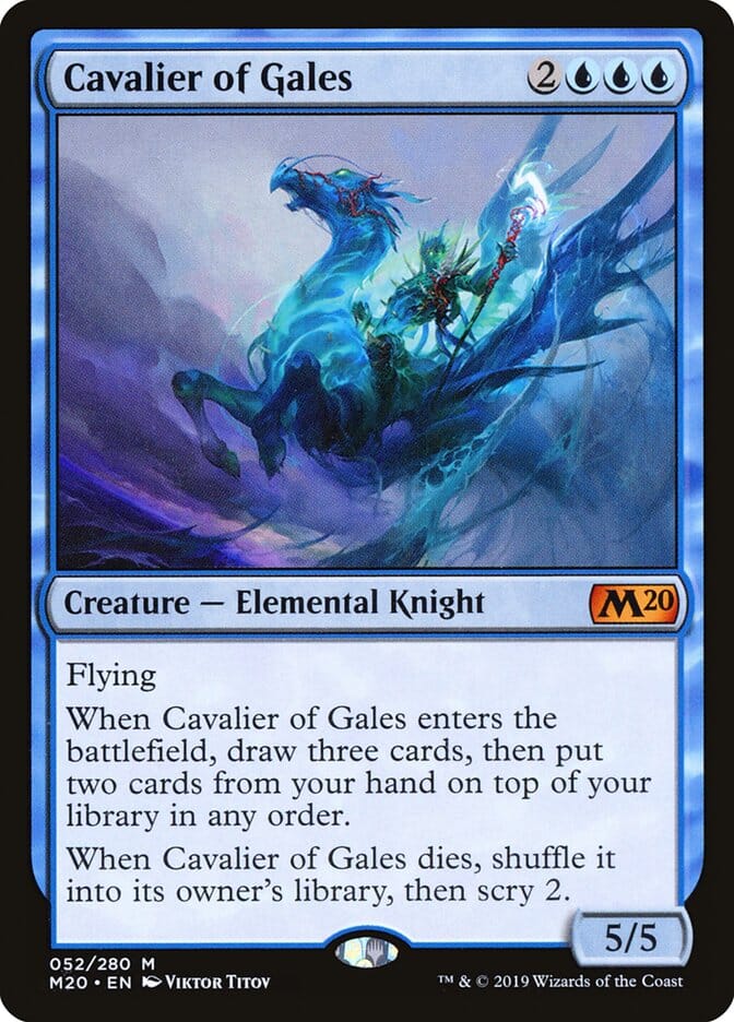 Cavalier of Gales [Core Set 2020] MTG Single Magic: The Gathering  | Multizone: Comics And Games