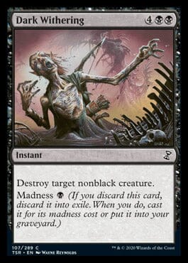 Dark Withering [Time Spiral Remastered] MTG Single Magic: The Gathering  | Multizone: Comics And Games