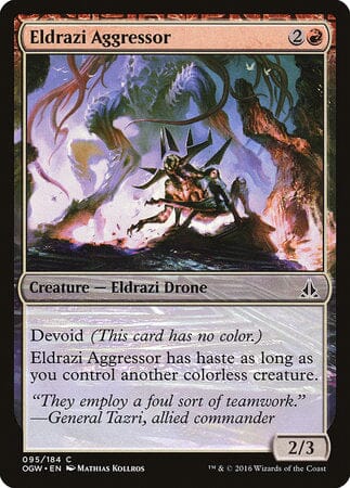 Eldrazi Aggressor [Oath of the Gatewatch] MTG Single Magic: The Gathering  | Multizone: Comics And Games