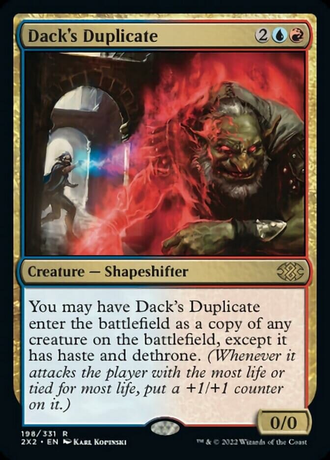 Dack's Duplicate [Double Masters 2022] MTG Single Magic: The Gathering  | Multizone: Comics And Games