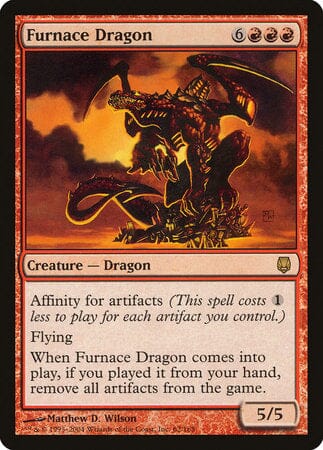 Furnace Dragon [Darksteel] MTG Single Magic: The Gathering  | Multizone: Comics And Games