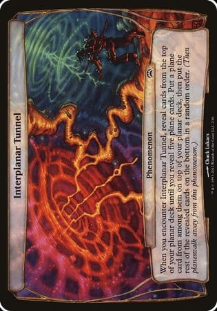 Interplanar Tunnel (Planechase 2012) [Planechase 2012 Planes] MTG Single Magic: The Gathering  | Multizone: Comics And Games