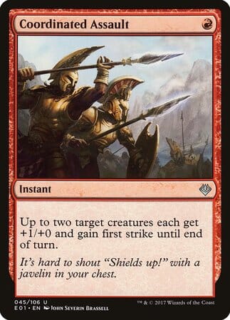 Coordinated Assault [Archenemy: Nicol Bolas] MTG Single Magic: The Gathering  | Multizone: Comics And Games