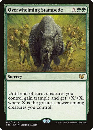 Overwhelming Stampede [Commander 2015] MTG Single Magic: The Gathering  | Multizone: Comics And Games