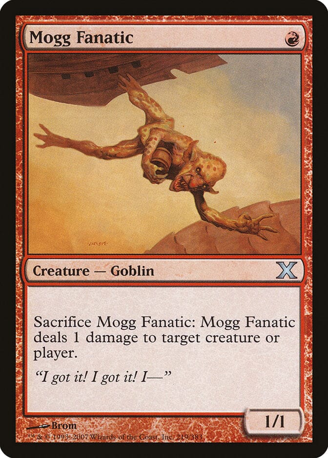 Mogg Fanatic [Tenth Edition] MTG Single Magic: The Gathering  | Multizone: Comics And Games