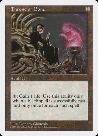 Throne of Bone [Fifth Edition] MTG Single Magic: The Gathering  | Multizone: Comics And Games