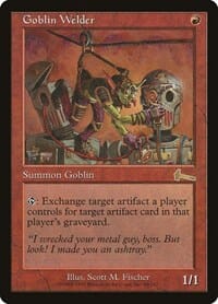 Goblin Welder [Urza's Legacy] MTG Single Magic: The Gathering  | Multizone: Comics And Games