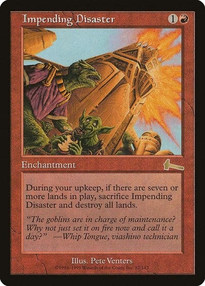 Impending Disaster [Urza's Legacy] MTG Single Magic: The Gathering  | Multizone: Comics And Games
