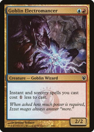 Goblin Electromancer [Duel Decks: Izzet vs. Golgari] MTG Single Magic: The Gathering  | Multizone: Comics And Games