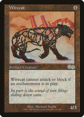 Wirecat [Urza's Saga] MTG Single Magic: The Gathering  | Multizone: Comics And Games