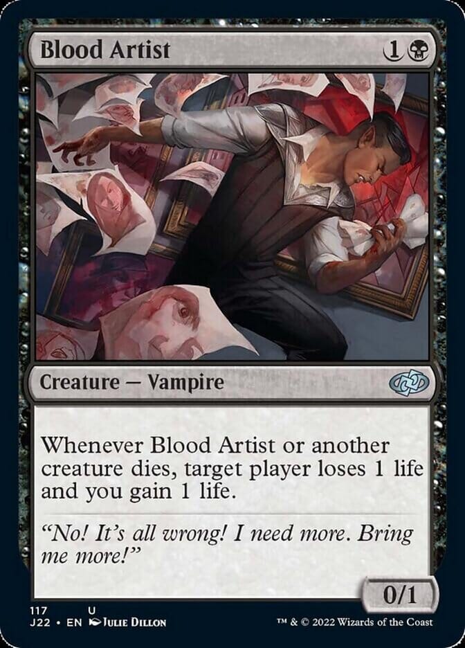 Blood Artist [Jumpstart 2022] MTG Single Magic: The Gathering  | Multizone: Comics And Games