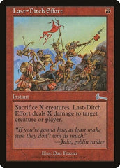 Last-Ditch Effort [Urza's Legacy] MTG Single Magic: The Gathering  | Multizone: Comics And Games