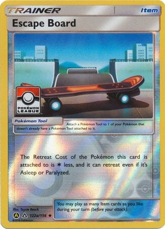 Escape Board (122a/156) (League Promo) [Sun & Moon: Ultra Prism] Pokemon Single Pokémon  | Multizone: Comics And Games