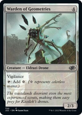 Warden of Geometries [Jumpstart 2022] MTG Single Magic: The Gathering  | Multizone: Comics And Games