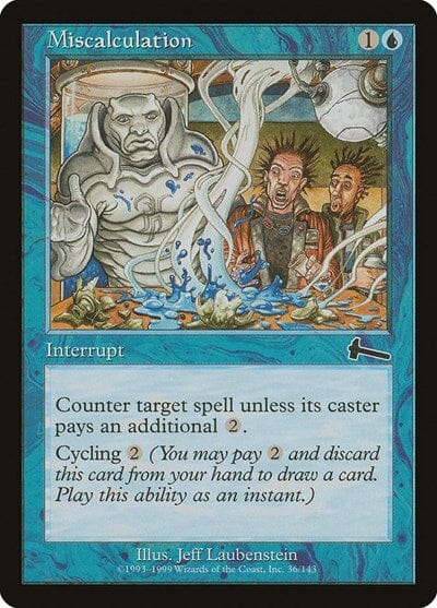 Miscalculation [Urza's Legacy] MTG Single Magic: The Gathering  | Multizone: Comics And Games