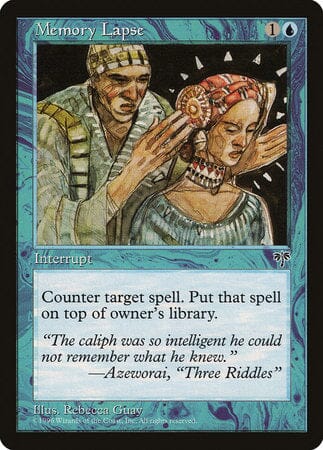 Memory Lapse [Mirage] MTG Single Magic: The Gathering  | Multizone: Comics And Games