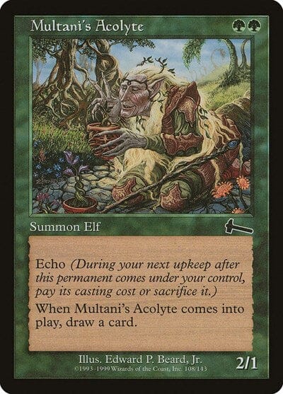 Multani's Acolyte [Urza's Legacy] MTG Single Magic: The Gathering  | Multizone: Comics And Games