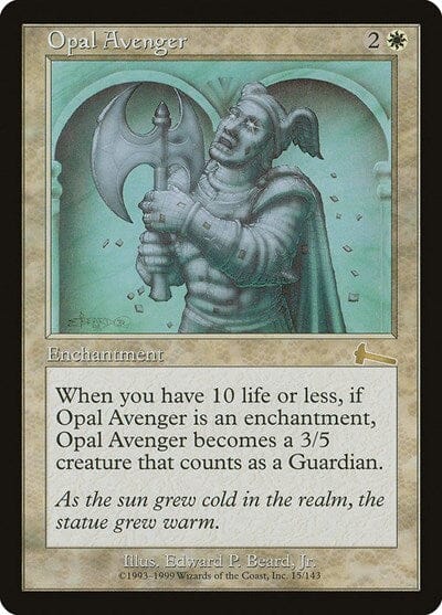 Opal Avenger [Urza's Legacy] MTG Single Magic: The Gathering  | Multizone: Comics And Games