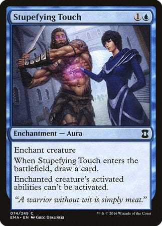 Stupefying Touch [Eternal Masters] MTG Single Magic: The Gathering  | Multizone: Comics And Games