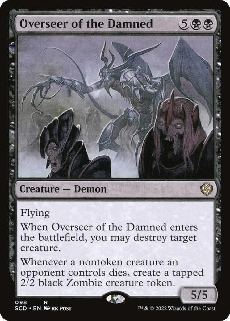 Overseer of the Damned [Starter Commander Decks] MTG Single Magic: The Gathering  | Multizone: Comics And Games