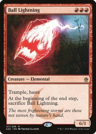 Ball Lightning [Masters 25] MTG Single Magic: The Gathering  | Multizone: Comics And Games