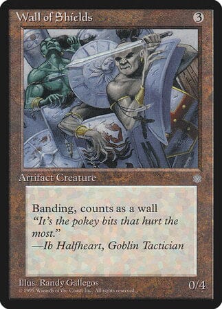 Wall of Shields [Ice Age] MTG Single Magic: The Gathering  | Multizone: Comics And Games
