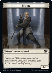 Egg // Monk Double-sided Token [Double Masters 2022 Tokens] MTG Single Magic: The Gathering  | Multizone: Comics And Games