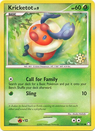 Kricketot (86/123) [Countdown Calendar Promos] Pokemon Single Pokémon  | Multizone: Comics And Games