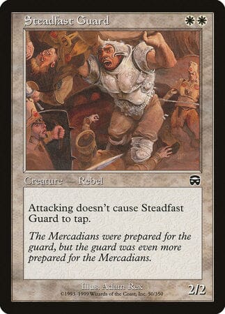 Steadfast Guard [Mercadian Masques] MTG Single Magic: The Gathering  | Multizone: Comics And Games