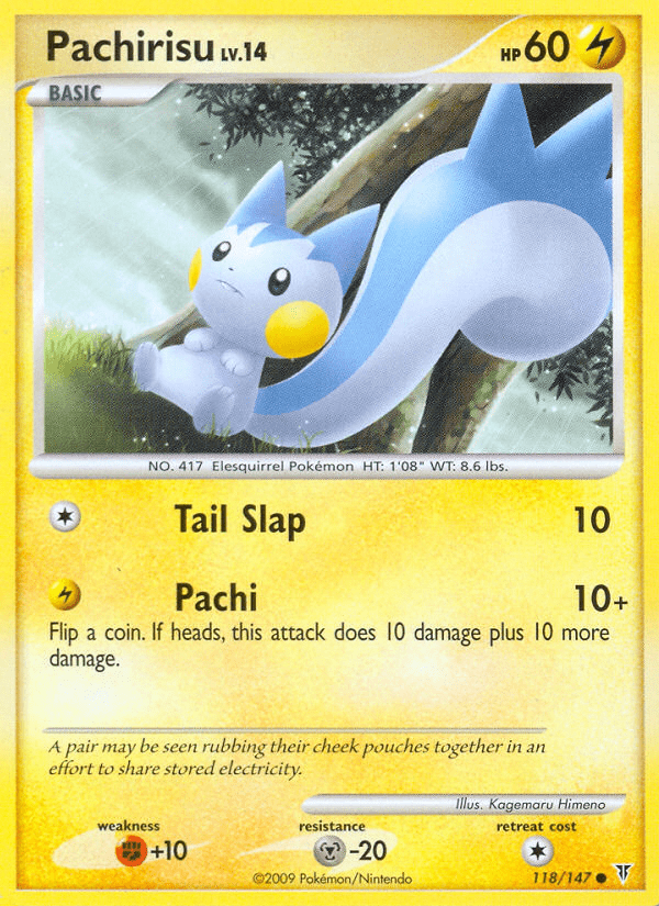 Pachirisu (118/147) [Platinum: Supreme Victors] Pokemon Single Pokémon  | Multizone: Comics And Games