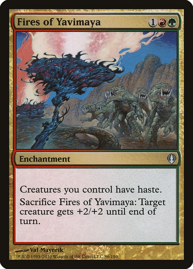 Fires of Yavimaya [Archenemy] MTG Single Magic: The Gathering  | Multizone: Comics And Games