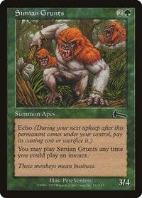 Simian Grunts [Urza's Legacy] MTG Single Magic: The Gathering  | Multizone: Comics And Games