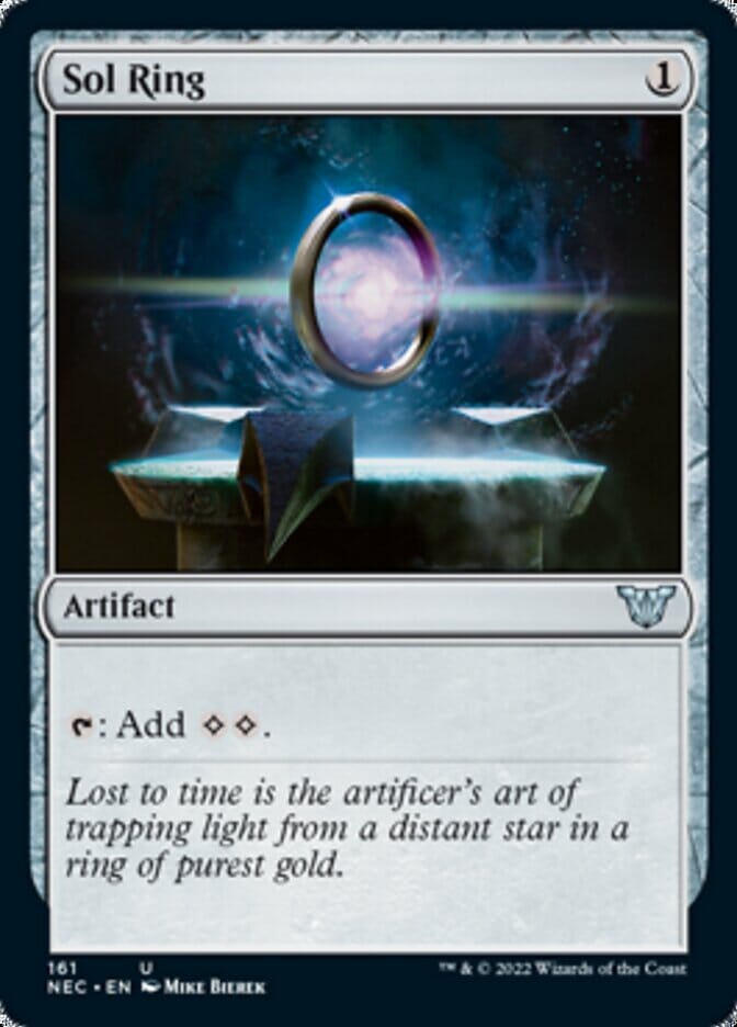 Sol Ring [Kamigawa: Neon Dynasty Commander] MTG Single Magic: The Gathering  | Multizone: Comics And Games